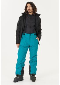 WHISTLER Herren Skihose "Fairfax", blau, casual, Gr. XS, unifarben, 100% Polyester, Hosen, mit wasser- und winddichter Funktionsmembran