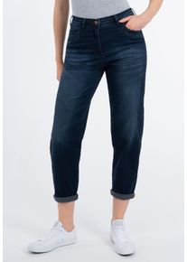Recover Pants Damen 5-Pocket-Jeans "Amira", blau, casual, Gr. 48, unifarben, 97% Baumwolle;3% Elasthan, Jeans, in lässiger Passform