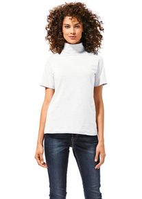 Heine Damen Rollkragenshirt "Rollkragen-Shirt", weiß, Gr. 48, unifarben, 95% Baumwolle, 5% Elasthan, Shirts