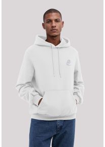 F4NT4STIC Herren Kapuzenpullover "Football Stickerei", weiß, casual, Gr. S, Obermaterial: 80% Baumwolle, 20% Polyester, Pullover, Premium Qualität