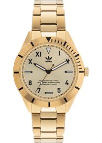Damen Quarzuhr "EDITION THREE", gold, adidas originals, Armbanduhren, Armbanduhr, Herrenuhr, Damenuhr, analog, Edelstahlarmband