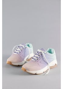 ANISTON SHOES Damen Sneaker, Gr. 37pastellfarben, Lederimitat, modisch, Schuhe, Freizeitschuh, Halbschuh, Schnürschuh - NEUE KOLLEKTION