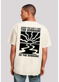 F4NT4STIC Herren T-Shirt "Be The Sunshine", beige, casual, Gr. XL, Obermaterial: 100% Baumwolle, Shirts, Premium Qualität