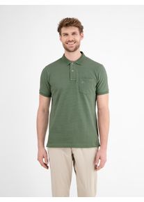 Lerros Herren Poloshirt "Lerros Poloshirt in weicher Piquéqualität", grün, Gr. S, 100% Baumwolle, Shirts