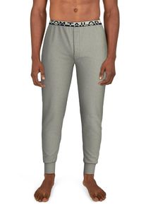 Tom Tailor Herren Pyjamahose "Brügge", Gr. 52, grau, Single Jersey, Obermaterial: 60% Baumwolle, 40% Polyester, unifarben, casual, Hosen, mit