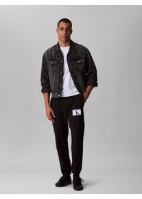 Calvin Klein Herren Sweathose "400GSM E TRRY SPRTSW", schwarz, casual, Gr. XXL, unifarben, Sweatware, Obermaterial: 90% Baumwolle, 10% Polyester,