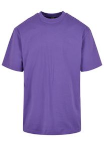 Urban Classics Herren T-Shirt "Urban Classics Herren Tall Tee", lila, casual, Gr. M, unifarben, 100% Baumwolle, Shirts