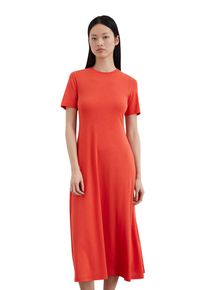 Marc O'Polo MARC O'POLO Damen Jerseykleid "aus OCS Blended TENCEL Modal", rot, Gr. L, unifarben, Obermaterial: 48% Modal, 47% Baumwolle, 5% Elasthan; Futter: