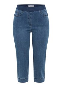 Damen 5-Pocket-Jeans "Style PAMINA CAPRI", blau, Gr. 36, RAPHAELA BY Brax, 50% Baumwolle, 40% Lyocell, 7% Elastomultiester, 3% Elasthan, Jeans