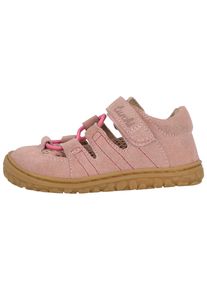 Lurchi Kinder Barfußschuh "Naffi, Barefoot", Gr. 28, rosa, Veloursleder, casual, Schuhe, Kinderschuh, Halbschuh, Größenschablone zum Download