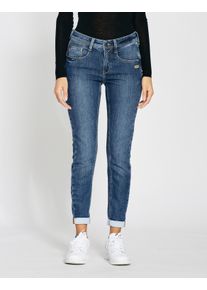 Gang Damen Relax-fit-Jeans "Gang Jeans Relaxed Fit 94AMELIE", blau, Gr. 31, 88% Baumwolle, 10% Polyester, 2% Elasthan, Jeans