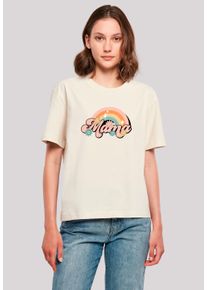 F4NT4STIC Damen T-Shirt "Mothers Day Celebration Rainbow", weiß, casual, Gr. S, Obermaterial: 100% Baumwolle, Shirts, Premium Qualität