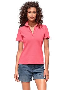 Heine Damen Poloshirt "Poloshirt", orange, Gr. 40, unifarben, 95% Baumwolle, 5% Elasthan, Shirts