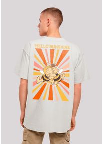 F4NT4STIC Herren T-Shirt "Die Biene Maja Kopf Motiv", grau, casual, Gr. XL, Obermaterial: 100% Baumwolle, Shirts, Nostalgie, Retro, Heroes of