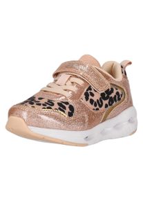 ZIGZAG Kinder Sneaker "Certiny", Gr. 25, braun, Polyurethane, Kunstfaser, sportlich, Schuhe, mit blinkenden Lichtern in der Sohle