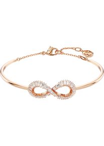 Swarovski Damen Armreif "Hyperbola, Unendlichkeit, 5679443", M, Metall, rosa, Metall, Armbänder, mit Swarovski Kristall