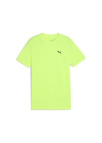 Puma Kinder T-Shirt "TAD ESS TEE B", gelb, sportlich, Gr. 140, bedruckt, Jersey, Obermaterial: 100% Polyester, Shirts