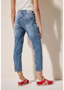 Cecil Damen Comfort-fit-Jeans, blau, casual, Gr. 36, unifarben, Jeans, 87% Baumwolle, 11% Polyester, 2% Elasthan, Jeans, aus Baumwolle mit