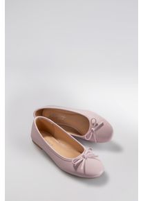 ANISTON SHOES Damen Ballerina, Gr. 37, rosa, Lederimitat, Basic, Schuhe, Loafer, Slipper, Schlupfschuh - NEUE KOLLEKTION