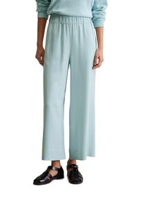Marc O'Polo Damen Chinohose "aus LENZING Lyocell", blau, Gr. XL, MARC O'POLO DENIM, unifarben, Obermaterial: 100% Lyocell, Hosen