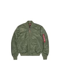 Herren Bomberjacke "Alpha Industries Men - Bomber Jackets MA-1 VF Vintage Fit 59", grün, Gr. XXL, Alpha Industries, Obermaterial: 100% Nylon, Futter: