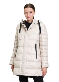 Gil Bret Damen Winterjacke, beige, casual, Gr. 42, unifarben, Steppware, Web, Obermaterial: 100% Polyamid, Jacken, gesteppt mit Kapuze