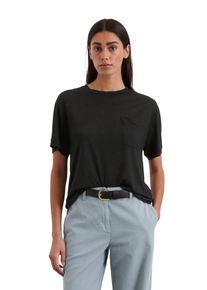 Marc O'Polo MARC O'POLO Damen T-Shirt "aus LENZING ECOVERO ", schwarz, Basic, Gr. XS, unifarben, Obermaterial: 100% Lyocell, Shirts