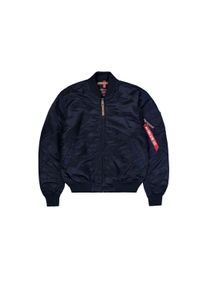 Herren Bomberjacke "Alpha Industries Men - Bomber Jackets MA-1 VF Vintage Fit 59", blau, Gr. XS, Alpha Industries, Obermaterial: 100% Nylon, Futter:
