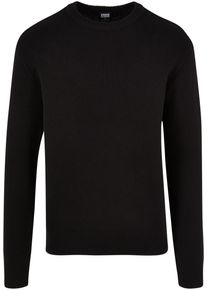 Urban Classics Herren Rundhalspullover "Urban Classics Herren Heavy Oversized Sweater", schwarz, klassisch, Gr. XL, unifarben, 100% Baumwolle,