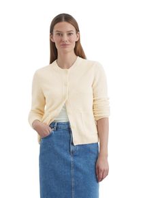 Marc O'Polo MARC O'POLO Damen Cardigan "aus softem Organic Cotton-Mix", beige, casual, Gr. XXL, unifarben, Obermaterial: 78% Baumwolle, 22% Polyamid, Strickjacken
