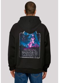 F4NT4STIC Herren Kapuzenpullover "Star Wars Movie Poster", schwarz, casual, Gr. 4XL, Obermaterial: 100% Baumwolle, Pullover, Print