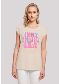 F4NT4STIC Damen T-Shirt "In My Apres Ski Era Winter Urlaub", weiß, casual, Gr. 5XL, Obermaterial: 100% Baumwolle, Shirts, Premium Qualität