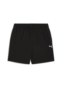 Puma Herren Shorts "WARDROBE ESS Relaxed 6" Seersucker-Shorts Herren", schwarz, Gr. L, unifarben, Obermaterial: 10% Elasthan, 90% Nylon;