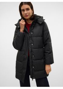 Véro Moda VERO MODA Damen Steppmantel "VMGRETAKYLIE COATED COAT NOOS", schwarz, modisch, Gr. XS, unifarben, Steppware, Obermaterial: 100% Polyester, Mäntel