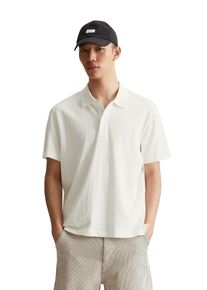 Marc O'Polo Herren Poloshirt "aus reiner Bio-Baumwolle", weiß, casual, Gr. XXL, MARC O'POLO DENIM, unifarben, Obermaterial: 100% Baumwolle, Shirts