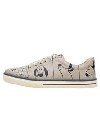 DOGO Damen Sneaker "Sneaker I Woof You Damen Sneaker / Female", Gr. 39, beige, Lederimitat, Schuhe, Vegan