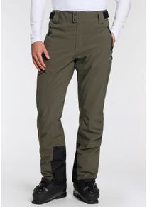 CMP Herren Skihose, grün, sportlich, Gr. 46, unifarben, Web, Obermaterial: 100% Polyester. Futter: 100% Polyester. Wattierung: 100% Polyester, Hosen