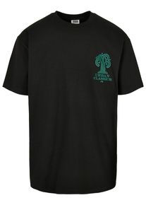 Urban Classics Herren T-Shirt "Urban Classics Herren Organic Tree Logo Tee", schwarz, casual, Gr. M, unifarben, 100% Baumwolle, Shirts