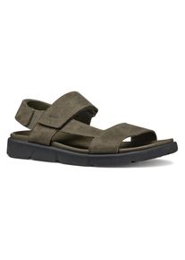 Geox Herren Sandale "U XAND 2S", Gr. 45, grün, Nubukleder, casual, Schuhe