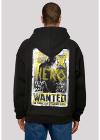 F4NT4STIC Herren Kapuzenpullover "Batman v Superman Wanted Poster", schwarz, casual, Gr. 4XL, Obermaterial: 100% Baumwolle, Pullover, Print