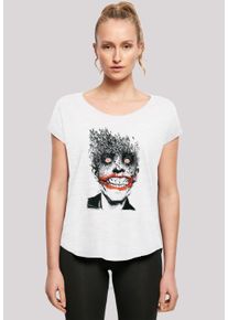 F4NT4STIC Damen T-Shirt "Batman The Joker Bats", weiß, casual, Gr. XS, Obermaterial: 100% Baumwolle, Shirts, Damen,Premium