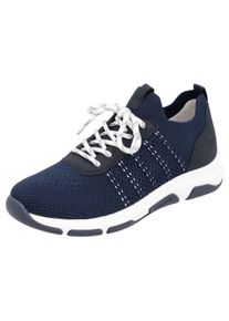 Remonte Damen Slip-On Sneaker, Gr. 40, blau, Textil, Lederimitat, unifarben, sportlich, Schuhe, Freizeitschuh, Halbschuh, Slipper, Schlupfschuh mit