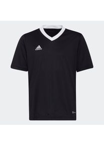 Kinder Fußballtrikot "ENT22 JSY Y", schwarz, sportlich, Gr. 164, adidas Performance, Obermaterial: 100% Polyester, Trikots