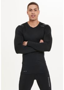 Endurance Herren Funktionsshirt "Power", schwarz, sportlich, Gr. XXL, unifarben, 90% Polyester, 10% Elasthan, Shirts, mit luftigen Mesh-Einsätzen
