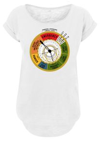 F4NT4STIC Herren Kurzarmshirt "F4NT4STIC Damen", weiß, casual, Gr. XXL, unifarben, 100% Baumwolle, Shirts