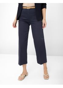 Damen 5-Pocket-Hose "Style PEGGY CULOTTE", blau, Gr. 18, RAPHAELA BY Brax, 96% Baumwolle, 4% Elasthan, Hosen