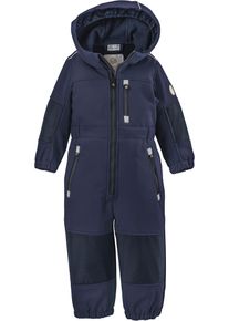 Kinder Softshelloverall "für Kinder", blau, sportlich, Gr. 74, FIRST INSTINCT BY Killtec, unifarben, Obermaterial: 100% Polyester, Overalls, für