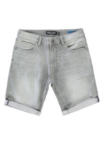 Cars Jeans Herren Jeansshorts "SEATLE Short", grau, modisch, Gr. XS, unifarben, Web, Obermaterial: 86% Baumwolle, 13% Polyester, 1% Elasthan, Jeans
