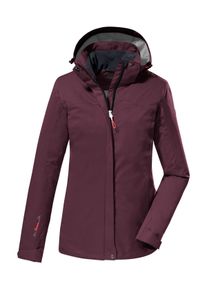 Killtec Damen Outdoorjacke "KOS 133 WMN JCKT", lila, sportlich, Gr. 40, Oberstoff: 100% Polyester, Futter: 100% Polyester, Jacken, Wasser- und