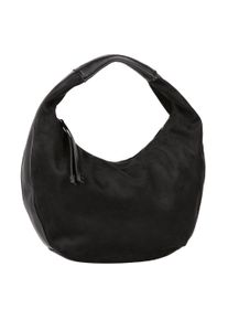 Gabor Damen Hobo "Jany", schwarz, Polyester, clean, gepflegt, leichte Abriebeffekte, unifarben, Taschen, locker fallend durch weiches nubukartiges
